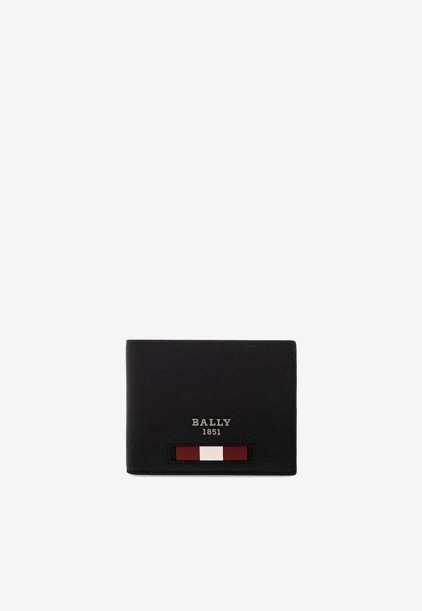 Bally Bevye Bi-Fold Leather Wallet 603237 25893-F106