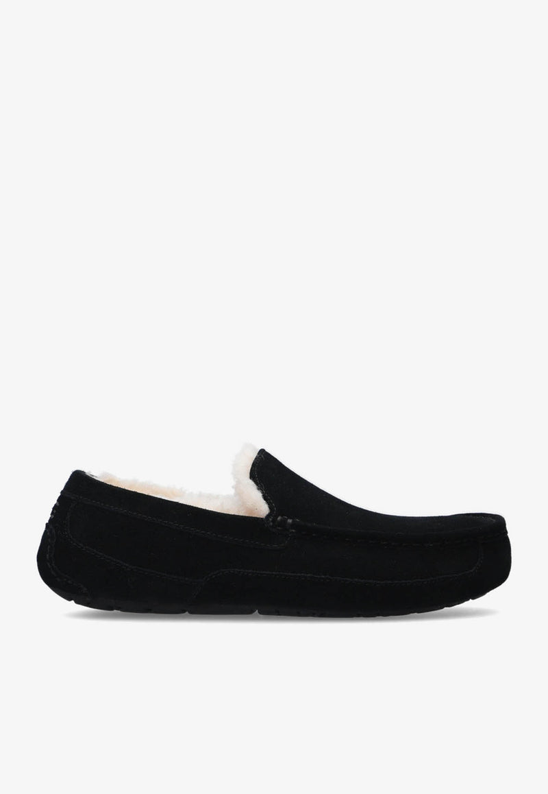 UGG M Ascot Suede Moccasins 1101110 0-BLK