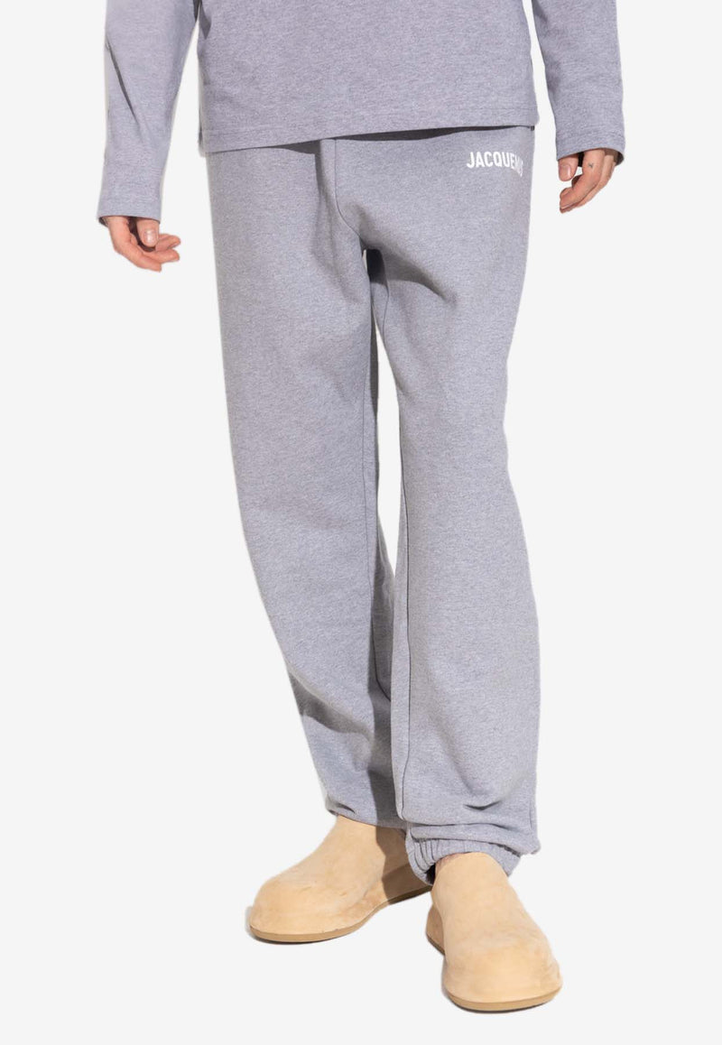 Jacquemus Le Jogging Logo Track Pants Gray 226JS081 2210 M-950