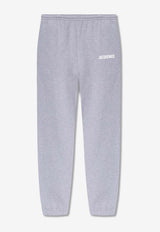 Jacquemus Le Jogging Logo Track Pants Gray 226JS081 2210 M-950