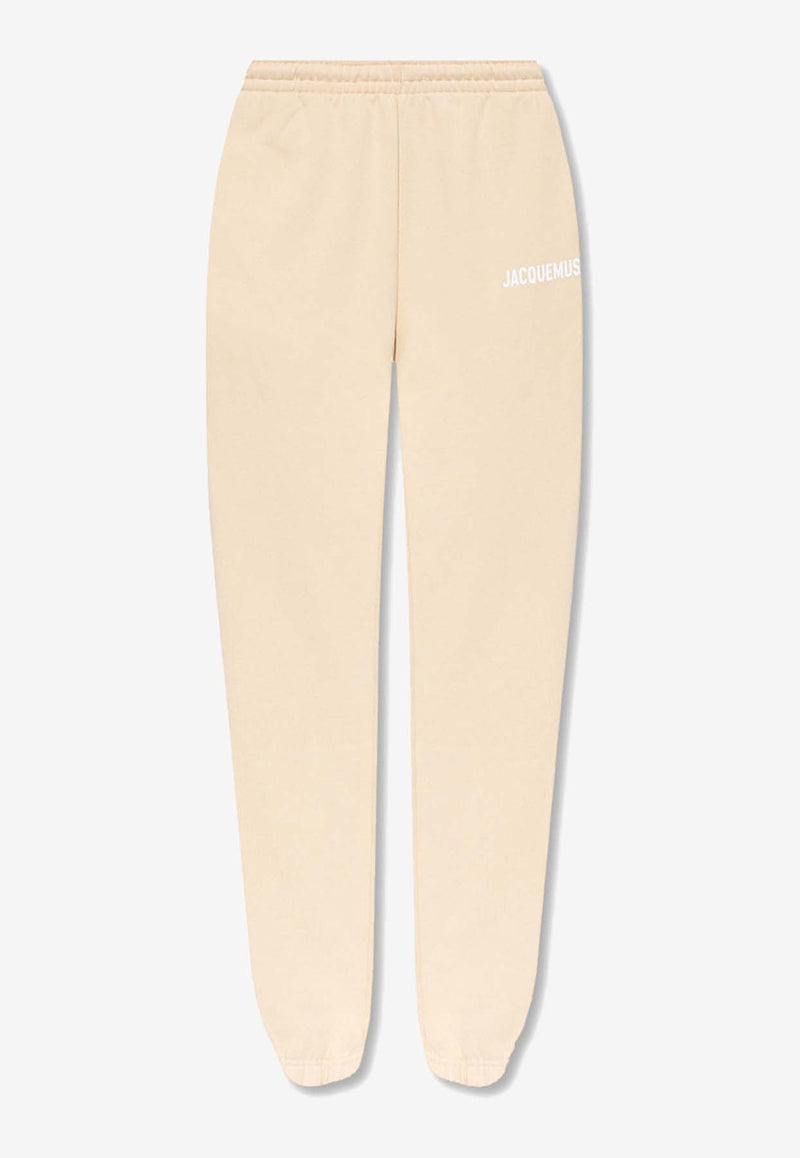 Jacquemus Le Jogging Logo Track Pants Beige 226JS081 2210F-130