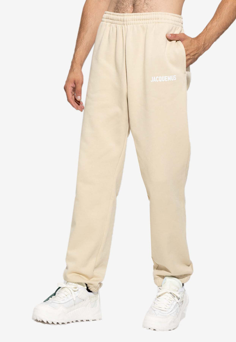 Jacquemus Le Jogging Logo Track Pants Beige 226JS081 2210M-130