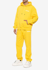 Jacquemus Le Jogging Logo Track Pants Yellow 226JS081 2210M-250