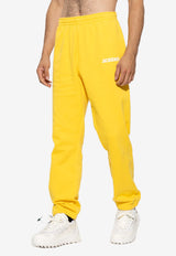 Jacquemus Le Jogging Logo Track Pants Yellow 226JS081 2210M-250