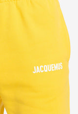 Jacquemus Le Jogging Logo Track Pants Yellow 226JS081 2210M-250