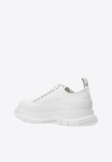 Alexander McQueen Tread Slick Low-Top Sneakers White 611705 W4MV2-9000