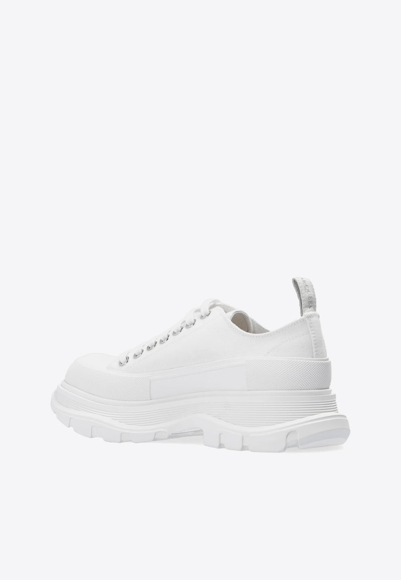 Alexander McQueen Tread Slick Low-Top Sneakers White 611705 W4MV2-9000