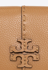 Tory Burch McGraw Bi-Fold Leather Wallet Brown 64522 0-227