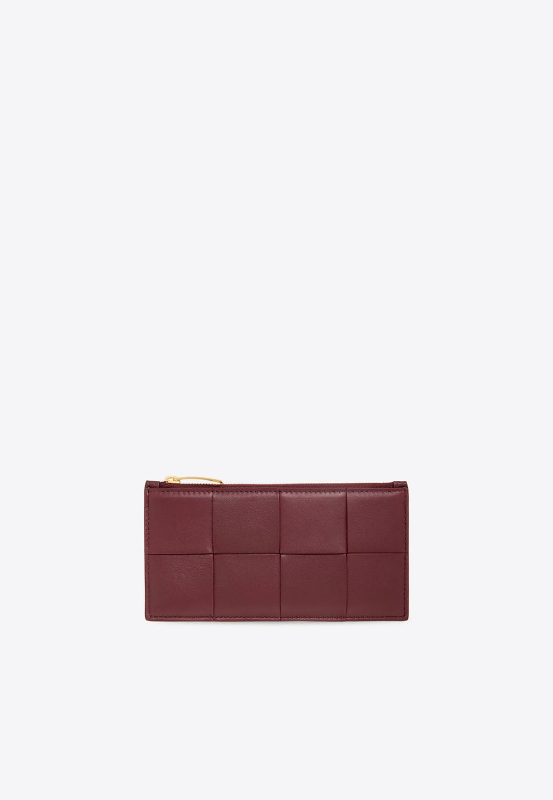 Bottega Veneta Intreccio Leather Cardholder 708593 VCQC4-6208