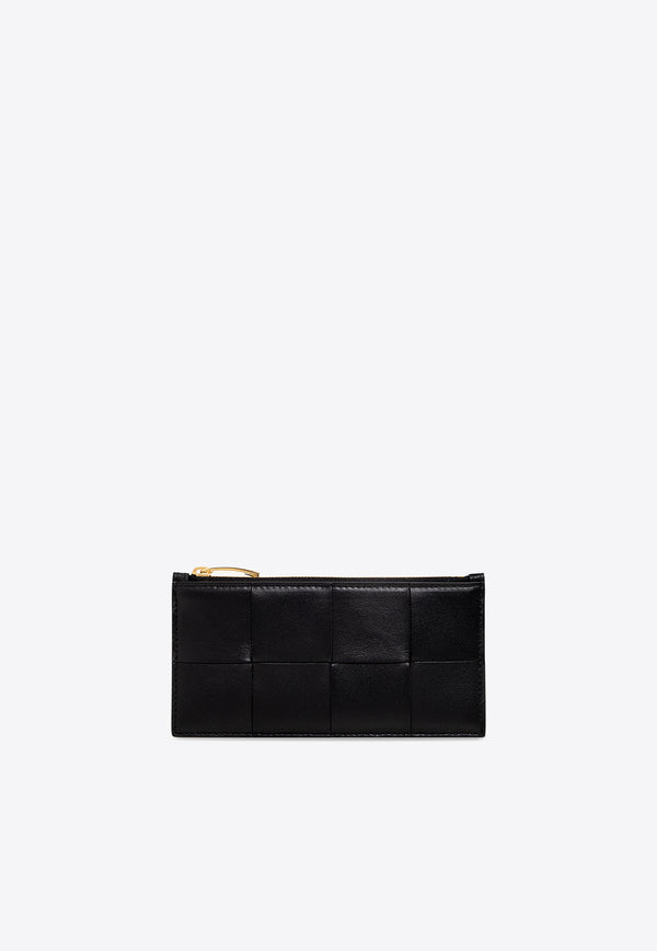 Bottega Veneta Intreccio Leather Cardholder 708593 VCQC4-8425