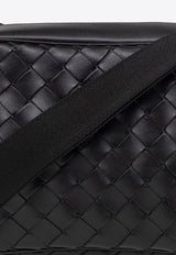 Bottega Veneta Small Classic Hidrology Intrecciato Crossbody Bag Nero 710048 V2E42-8803