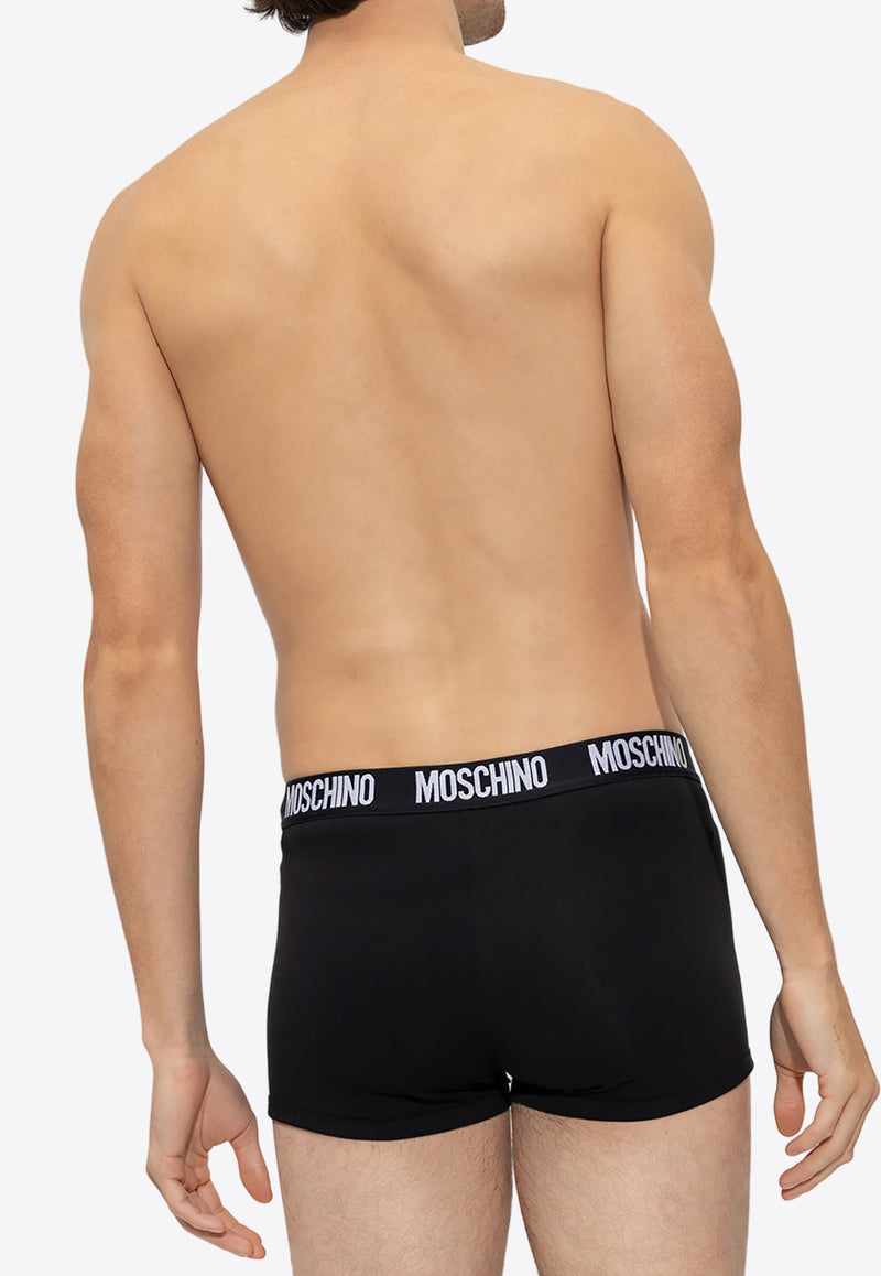 Moschino Logo Band Boxers - Set of 2 Black 2221 A4771 8136-0555