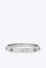 Tory Burch Miller Stud Hinge Bracelet Silver 78420 0-022