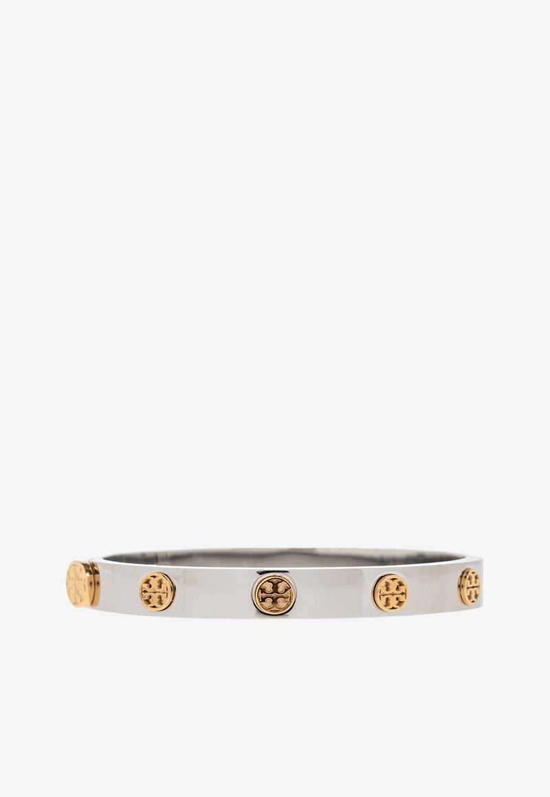 Tory Burch Miller Stud Hinge Bracelet Silver 78420 0-024