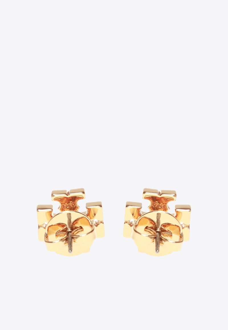 Tory Burch Kira Crystal Pave Stud Earrings Gold 53423 0-783