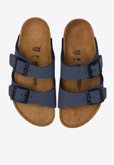 Birkenstock Kids Kids Arizona Birko-Flor Slides 552903 0-NAVY