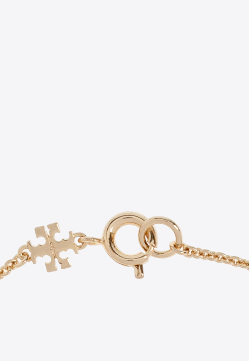 Tory Burch Miller Crystal Paved Chain Bracelet Gold 80997 0-783