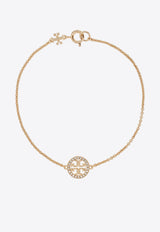 Tory Burch Miller Crystal Paved Chain Bracelet Gold 80997 0-783