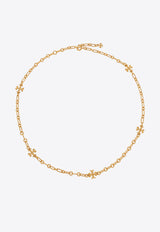 Tory Burch Roxanne Chain Delicate Necklace Gold 83341 0-720