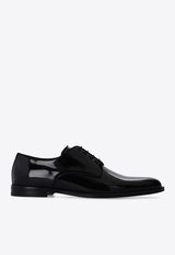 Dolce 
Gabbana Patent Leather Derby Shoes A10597 AX651-80999