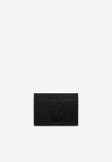 Salvatore Ferragamo Gancini Cardholder with Magnetic Clip Black 66A387 REVIVAL GANC 733364-NERO