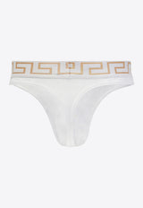 Versace Medusa Head Briefs White AU100022 A232741-A81H