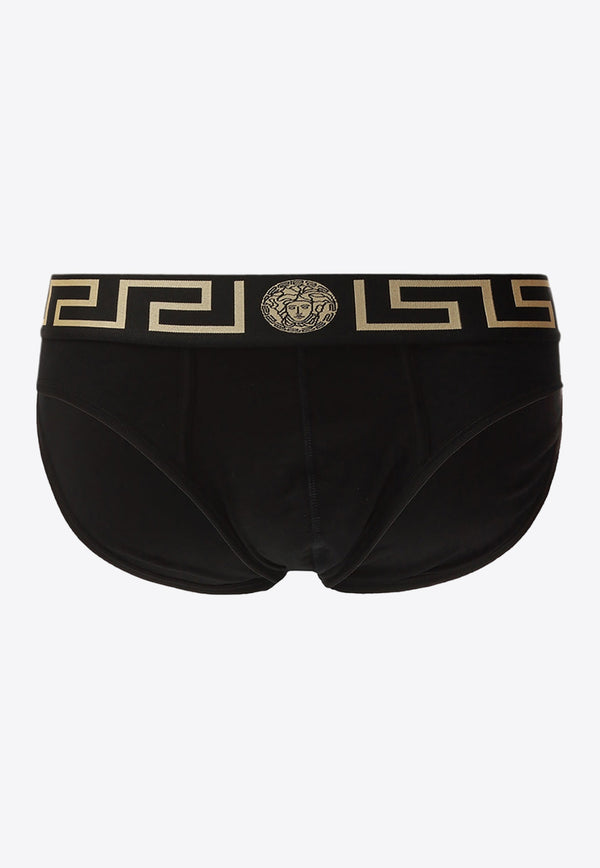 Versace Medusa Head Briefs Black AU10027 A232741-A80G