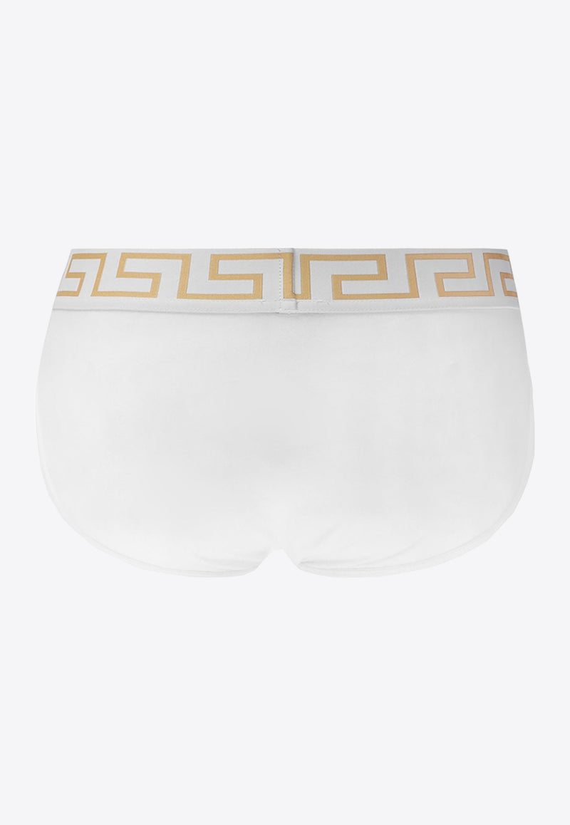 Versace Greca Border Briefs - Pack of 2 AU10180 A232741-A83K Multicolor