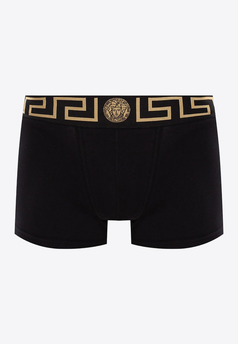 Versace Greca Border Trunks - Pack of 3 AU10326 A232741-A3278 Multicolor