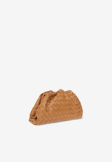 Bottega Veneta Teen Pouch Clutch in Intrecciato Leather Caramel 698895 VCPP0-9830