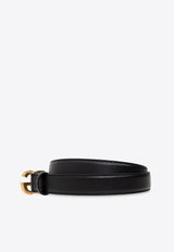 Dolce 
Gabbana Embellished DG Logo Leather Belt BE1577 AQ339-8S574