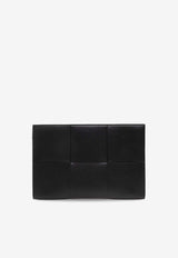 Bottega Veneta Arco Intrecciato Leather Document Holder Black 736185 VB1K0-8480