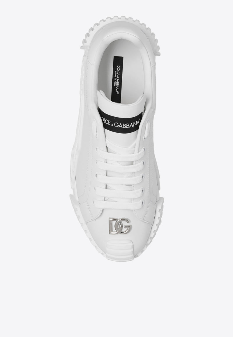 Dolce 
Gabbana NSL Logo-Patched Low-Top Sneakers CK2067 A1065-80001