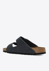 BirkenstockArizona Leather Slides752483 0-BLACKBlack