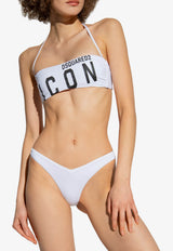 Dsquared2 Logo-Print Bikini Bottom D6B223360 0-110