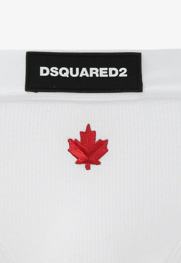 Dsquared2 Logo-Embroidered Briefs D8L610910 0-262