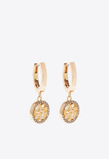 Tory Burch Miller Hoop Earrings Gold 87041 0-783