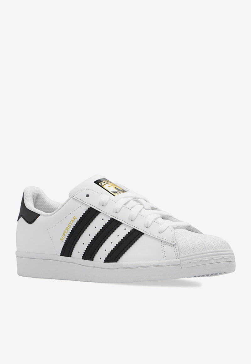 Adidas Originals Superstar Leather Low-Top Sneakers White EG4958 M-FTWWHT CBLACK FTWWHT