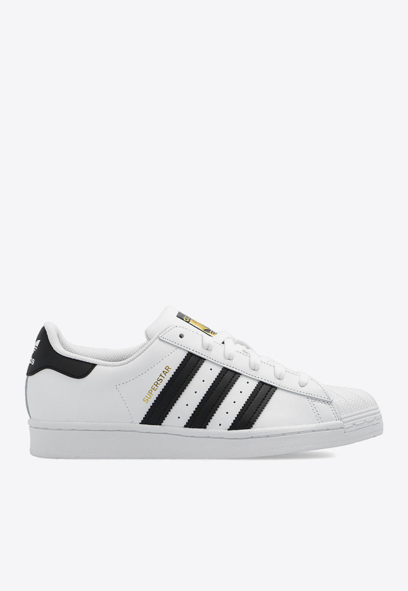 Adidas Originals Superstar Leather Low-Top Sneakers White EG4958 M-FTWWHT CBLACK FTWWHT