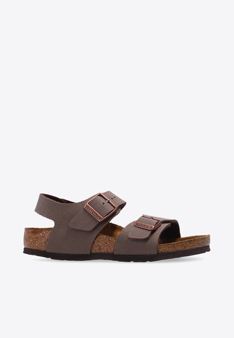 Birkenstock Kids Kids New York Birko-Flor Sandals 87783 0-MOCHA