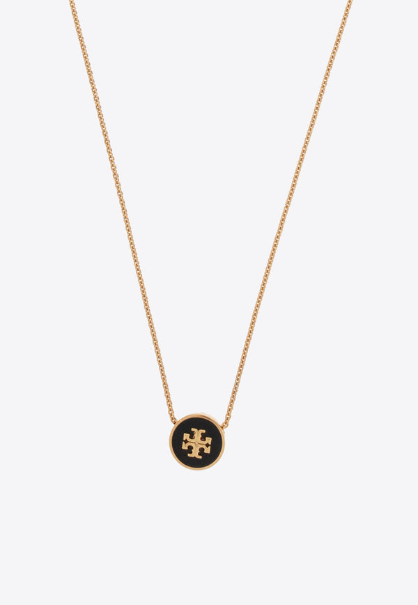 Tory Burch Kira Enamel Pendant Necklace Gold 90549 0-720