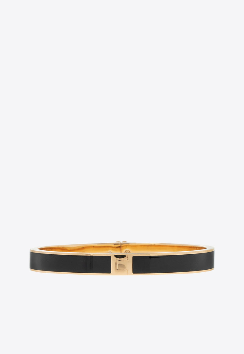 Tory Burch Kira Enamel Bracelet Black 90550 0-720