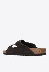 BirkenstockArizona Double-Strap Leather Slides951311 0-MOCHAMocha