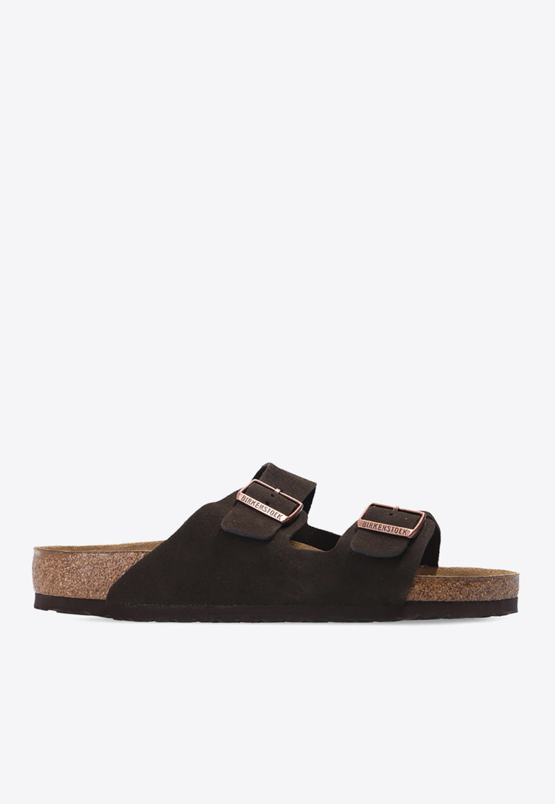 BirkenstockArizona Double-Strap Leather Slides951311 0-MOCHAMocha