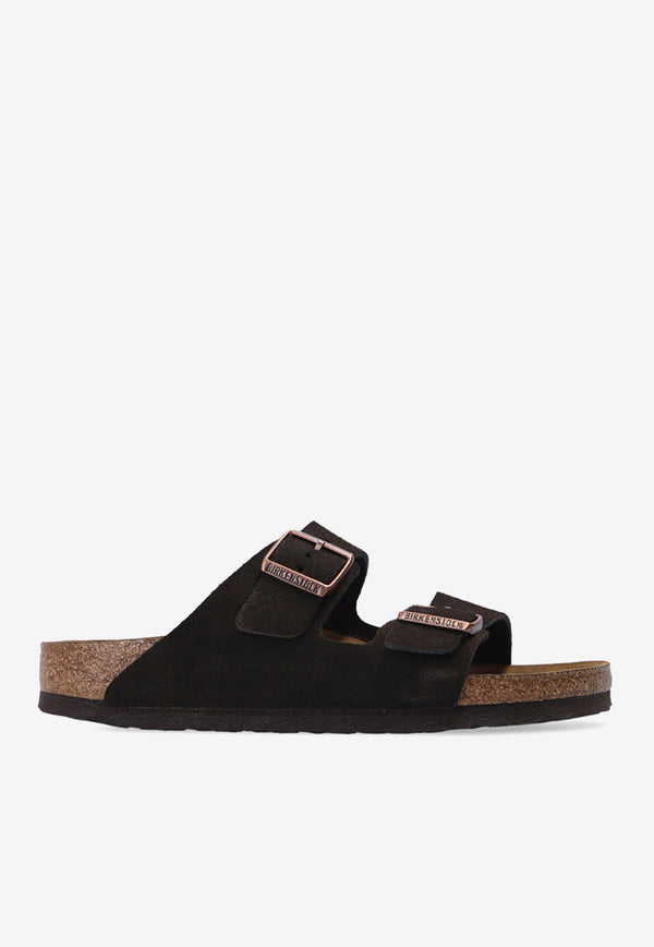 BirkenstockArizona Double-Strap Leather Slides951313 0-MOCHAMocha