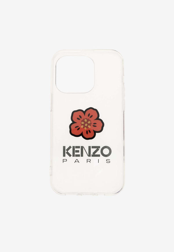 Kenzo iPhone 14 Pro Clear Case FD5COI14P RBF-27 Transparent