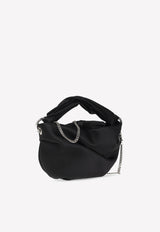 Jimmy Choo Bonny Satin Top Handle Bag BONNY SAT-BLACK