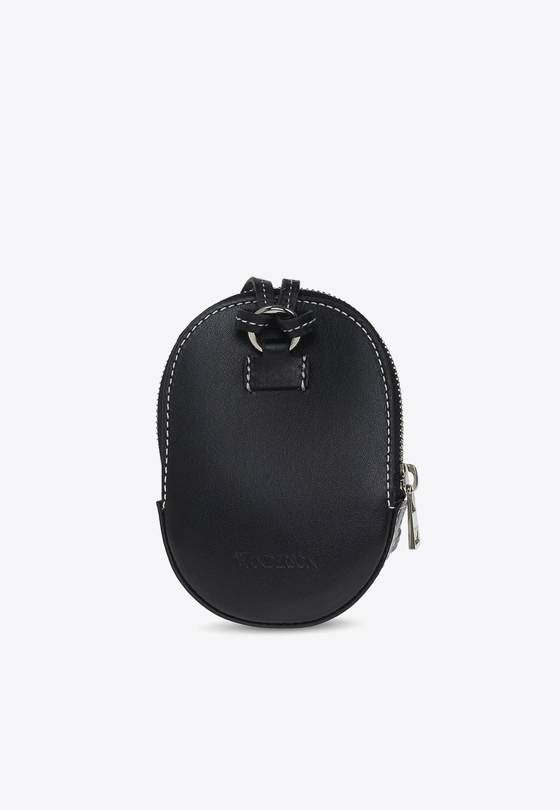 JW Anderson Mini Cap-Shaped Leather Crossbody Bag Black HB0232 LA0020-999 BLACK