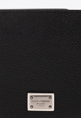 Dolce 
Gabbana Logo Tag Bifold Leather Wallet BP1321 AG219-80999