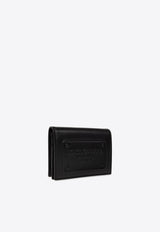 Dolce 
Gabbana 3D-Effect Logo Folded Cardholder Black BP1643 AG218-80999